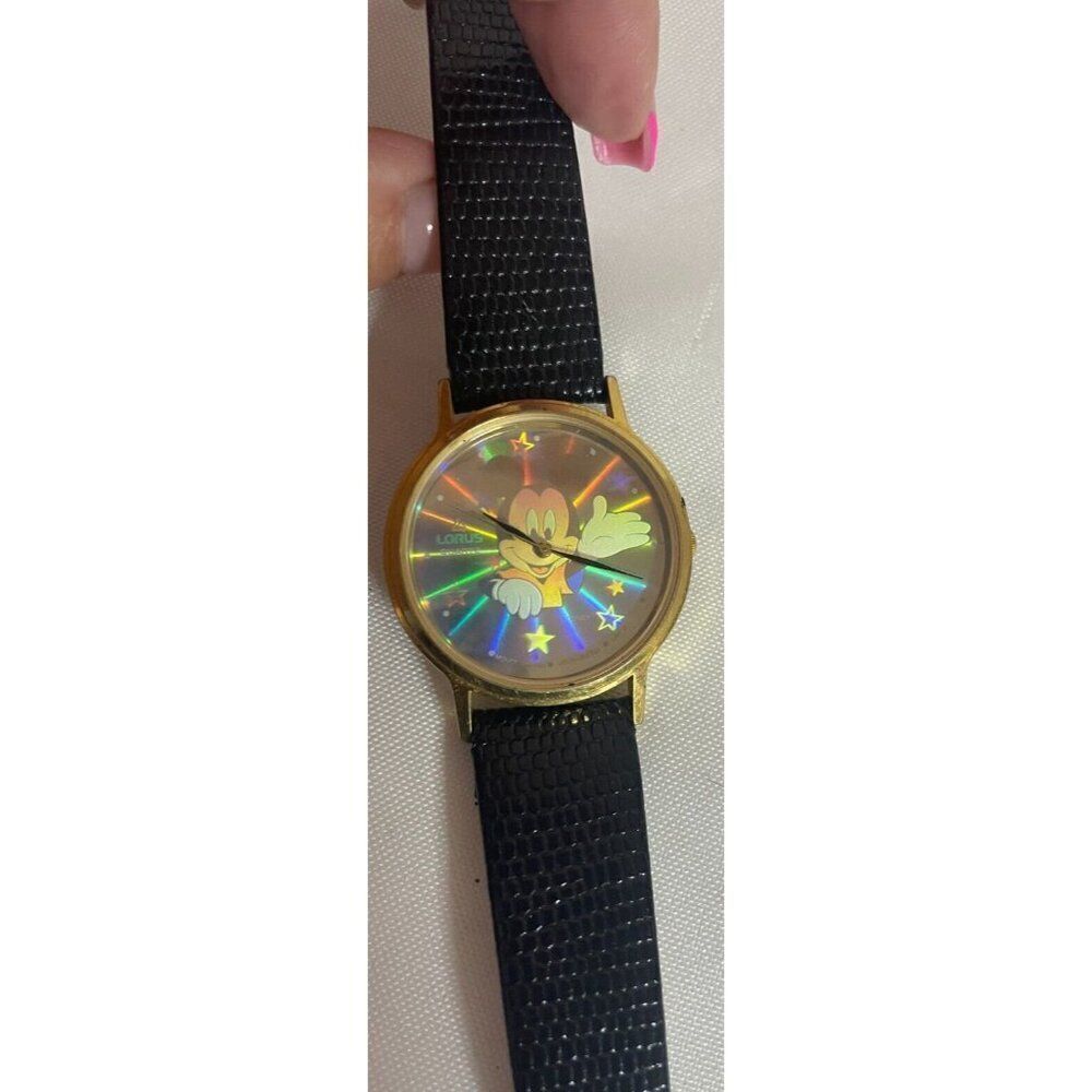 Mickey Unlimited Hologram Dial Wrist Watch by Lorus - Picture 2 of 6
